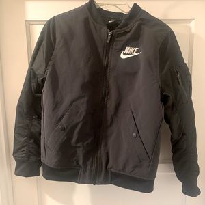 Black Nike Bomber Size L Boys